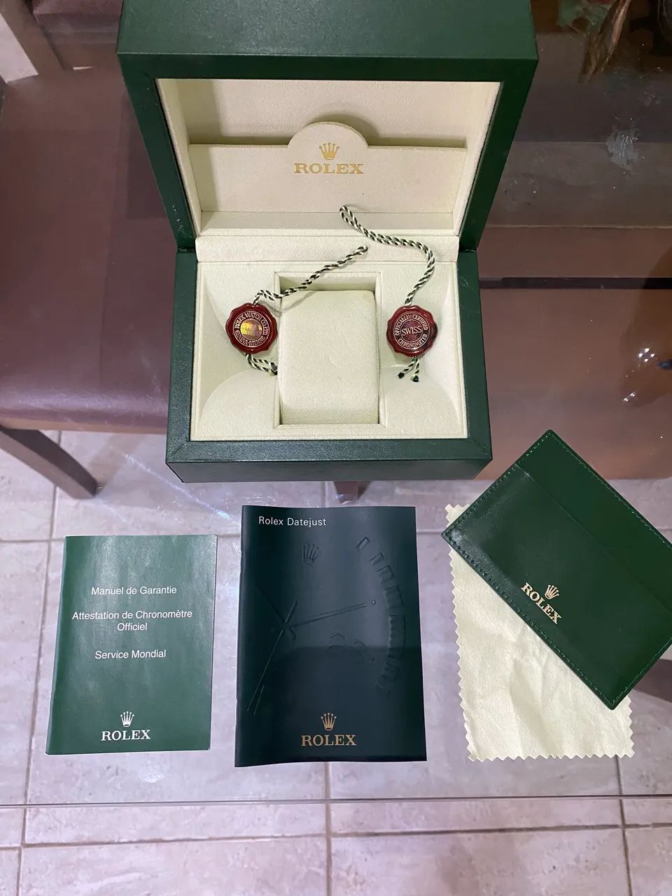 Caixa original de Rolex Datejust - Acessórios - Pinheiros, São
