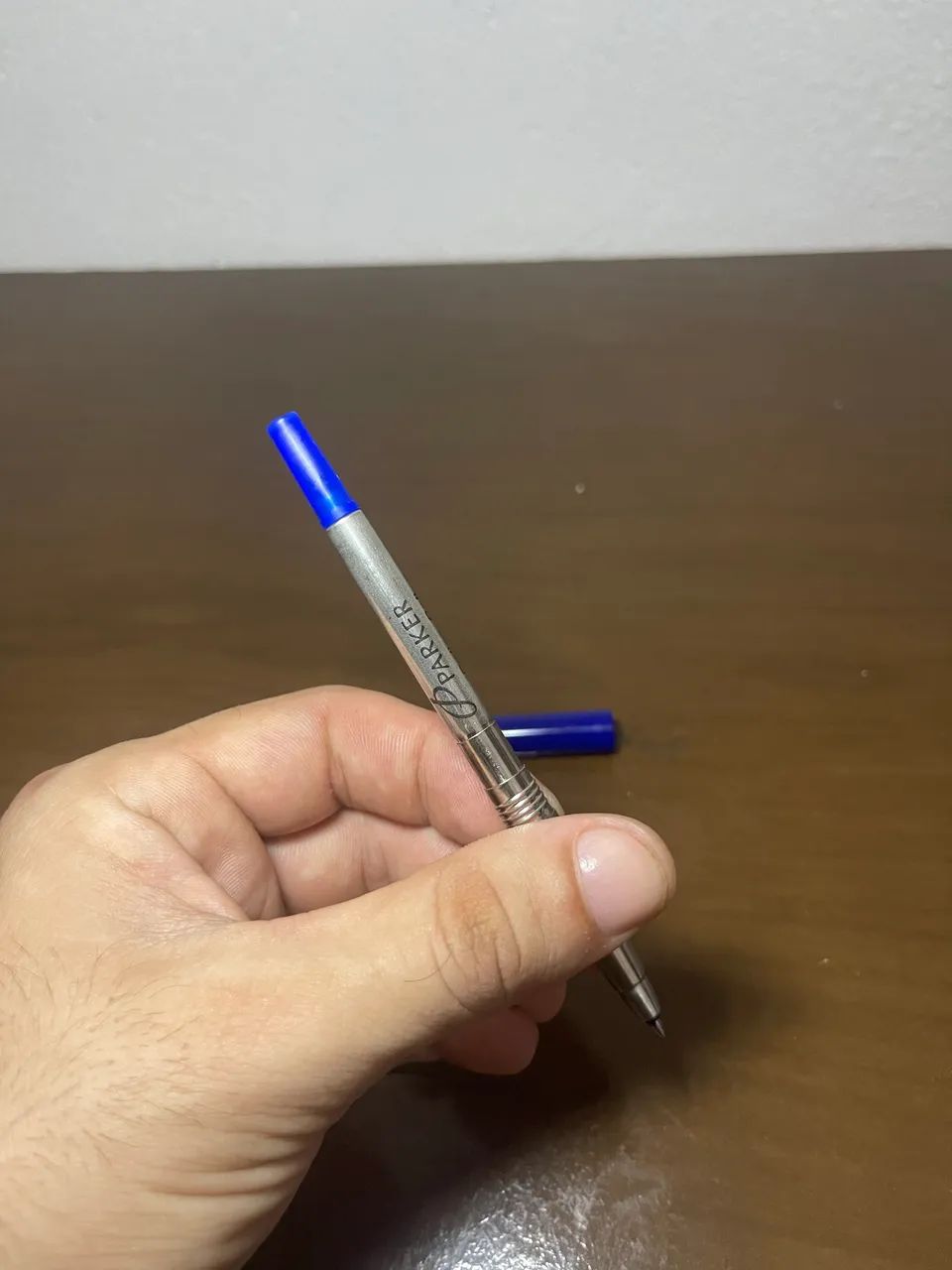 Caneta Parker Rollerball com refil original - Foto 4