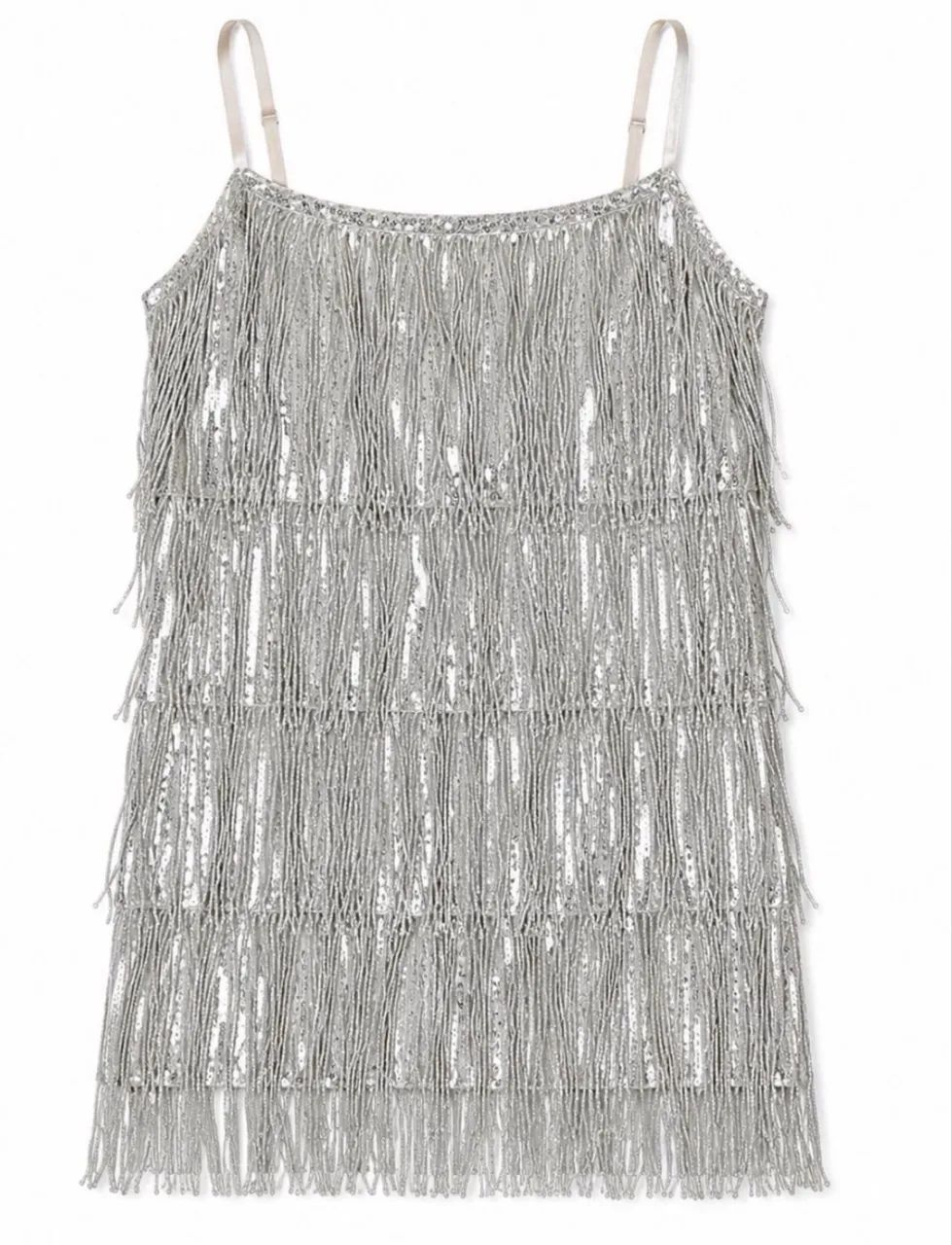 Vestido Prateado - TAM P 