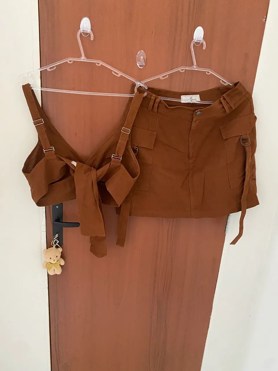Conjunto saia e top amarração  - Foto 2