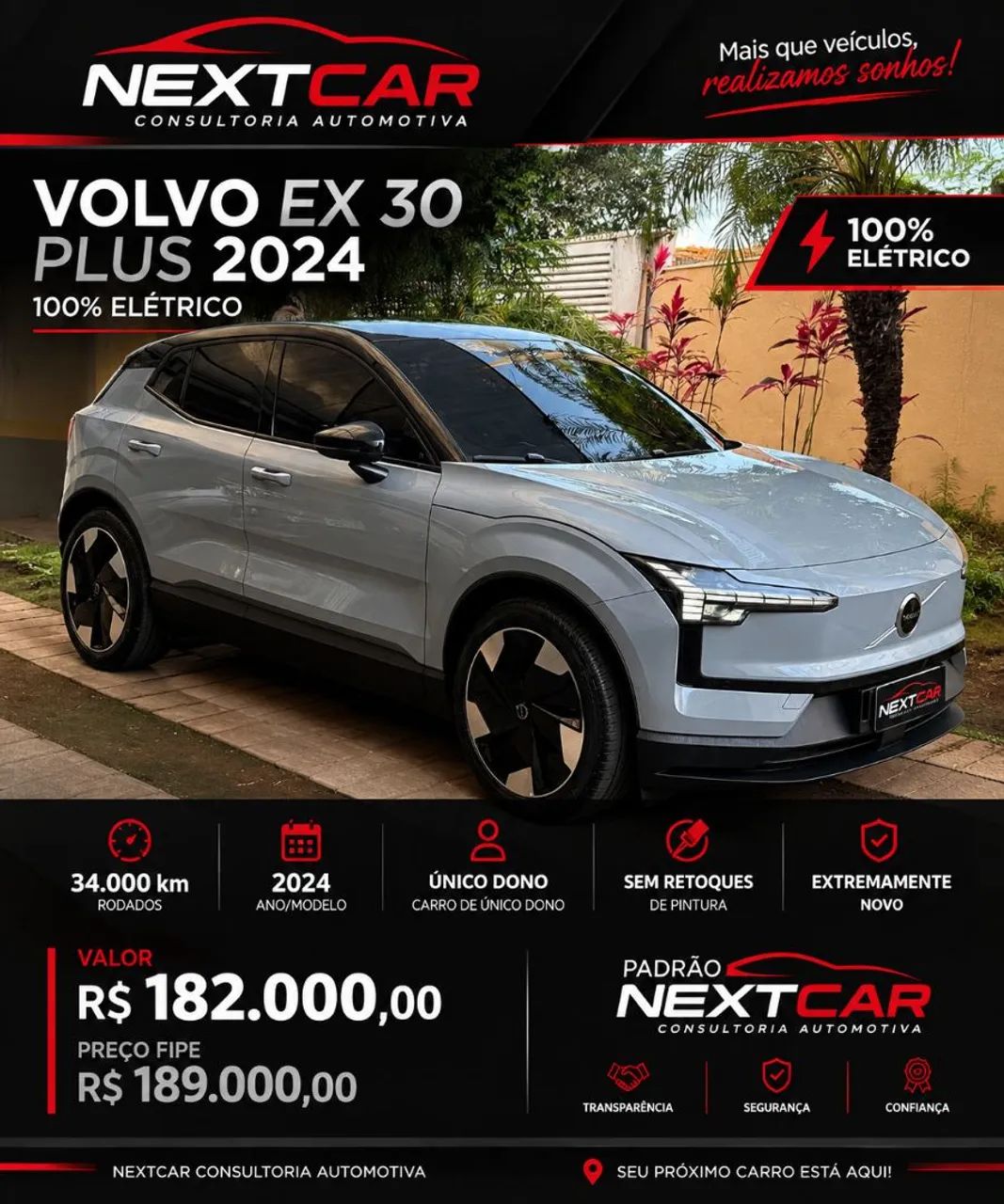Volvo EX30 E60 Plus (elétrico) 2024