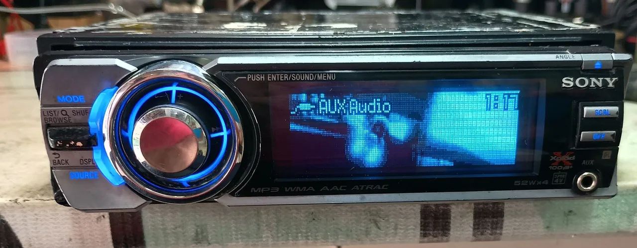 Rádio CD Sony Golfinho frente elétrica MP3 com Bluetooth - Foto 3
