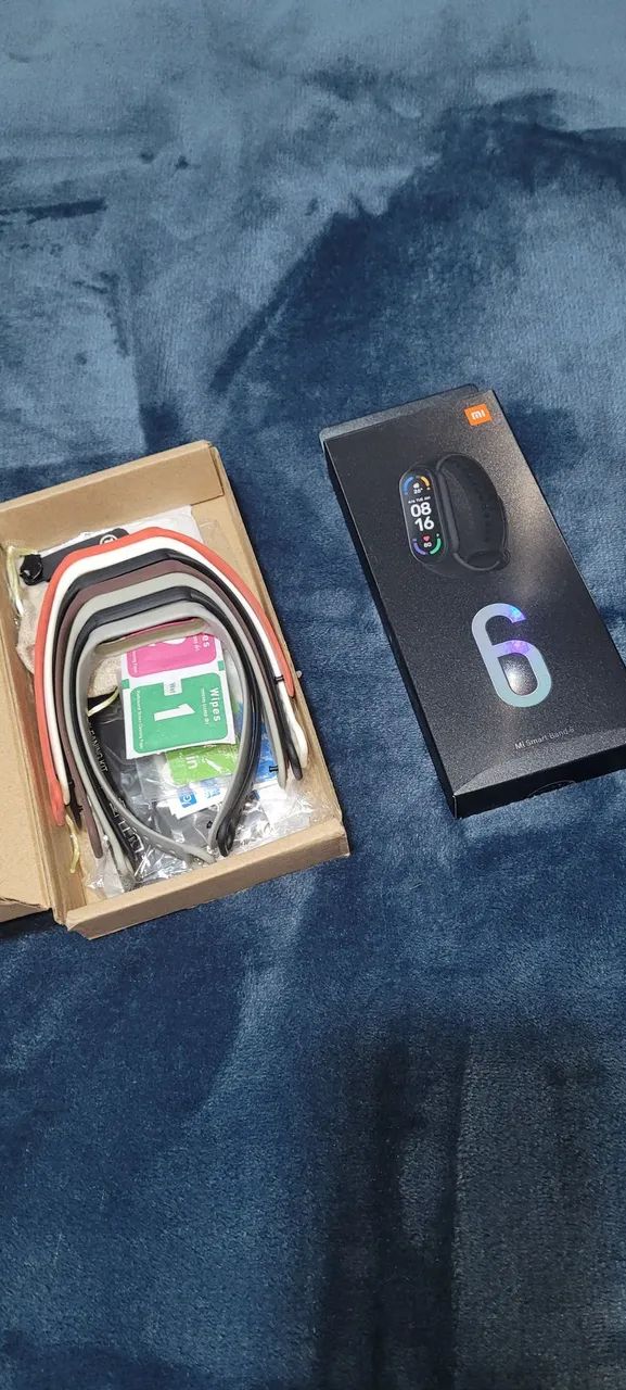 Mi Band 6 com pulseiras adicionais - Foto 5