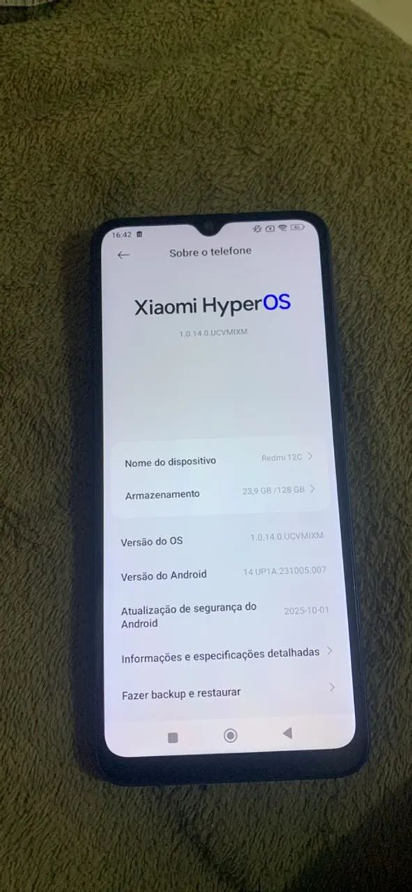 Celular Redmi Xiaomi HyperOS 128gb - Foto 2
