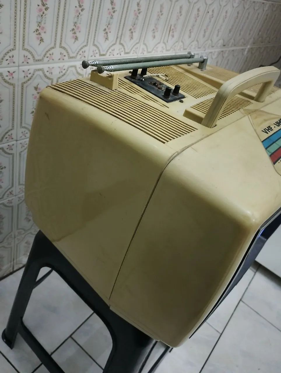 Tv antiga Semp Toshiba 14 polegadas funcionando perfeitamente  - Foto 5