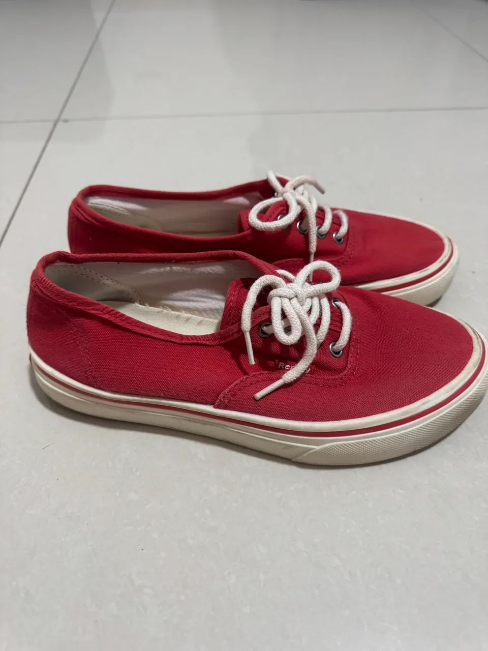 Tênis Redley - Vermelho - 38 - Foto 2