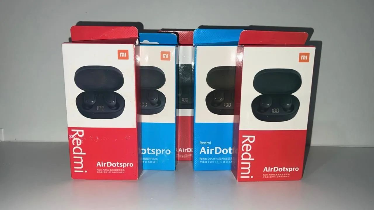 Fone de ouvido bluetooth Air Dots e Redmi