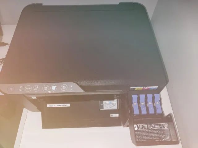 Impressora Multifuncional Epson Ecotank L3250 Wi-fi Preta - usada - Foto 4