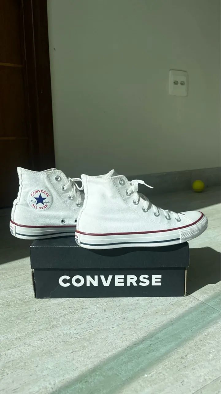All Star Chuck Taylor Branco 37 - Foto 5