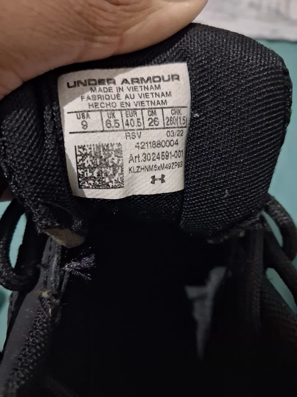 Tênis under armour charged assert 9 ( original ) - Foto 4