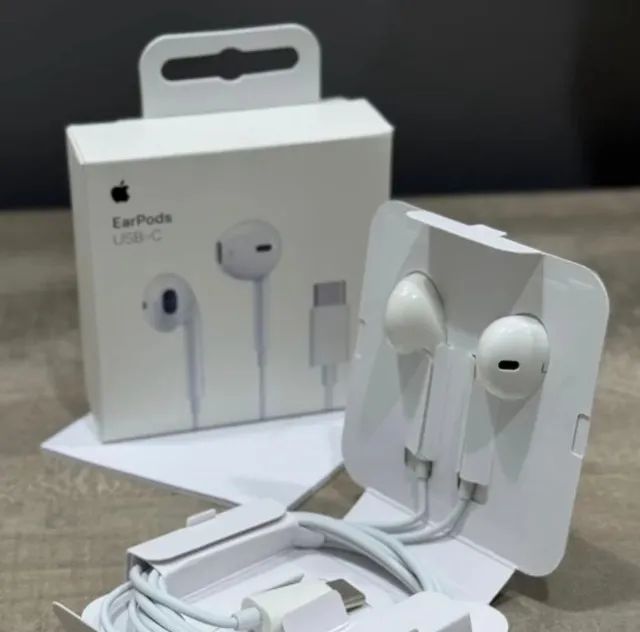Fone de Ouvido Para iPhone Tipo-C Novo - Com Garantia