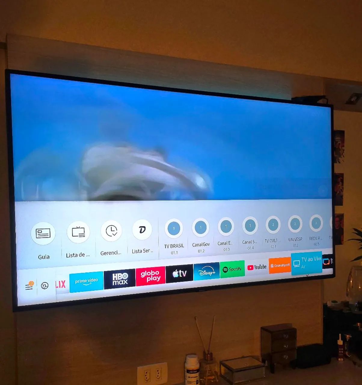 Smart TV 55" Samsung 4K QLED