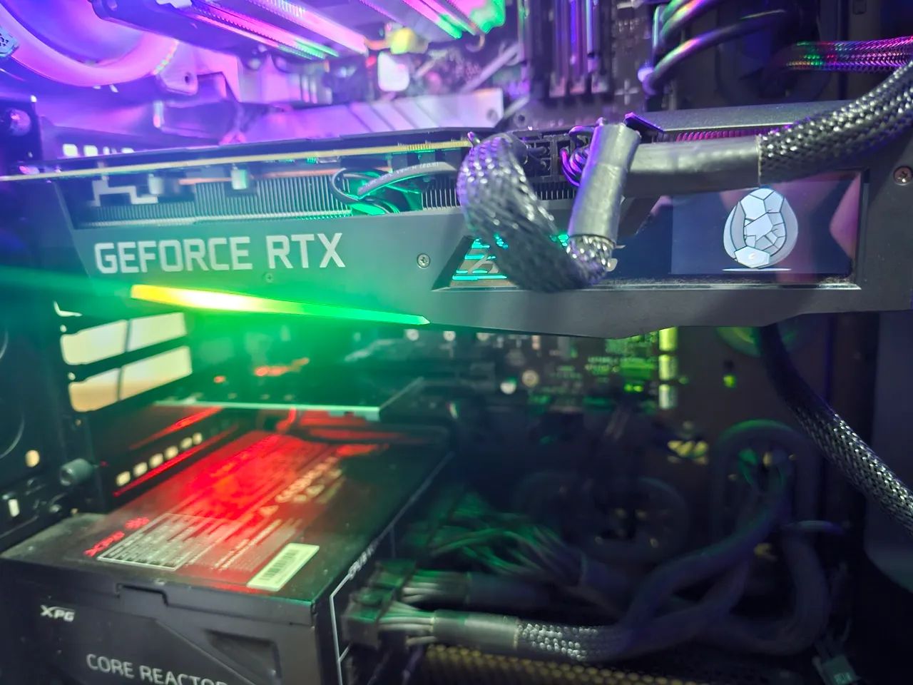 Rtx 3070 Aorus passo cartao - Foto 2