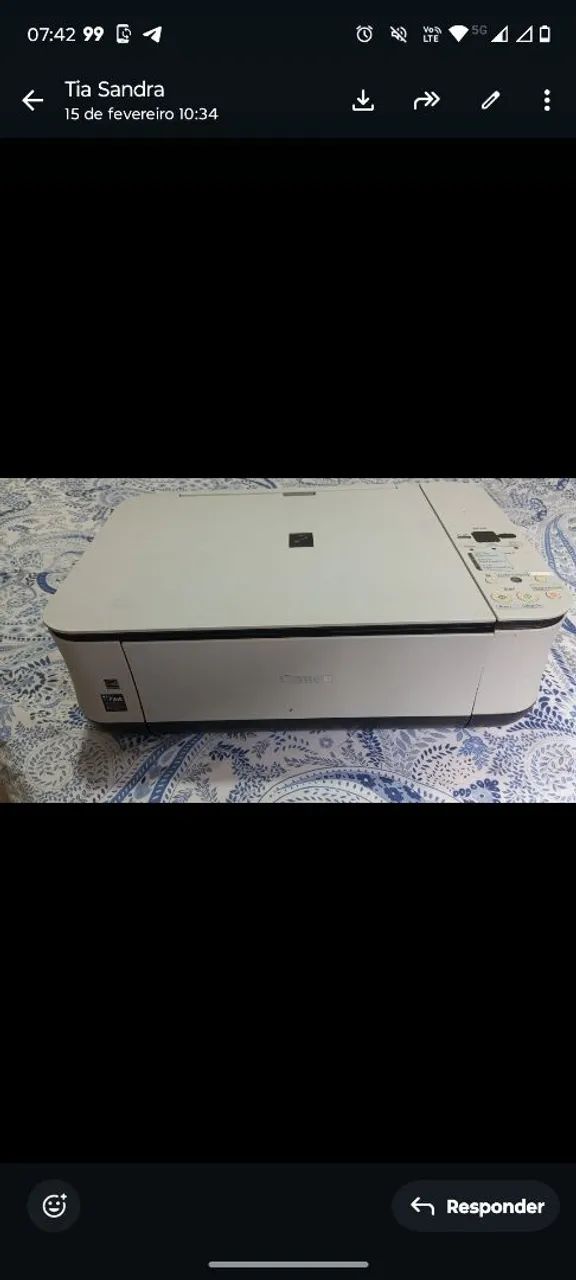 Impressora Canon Multifuncional MP250