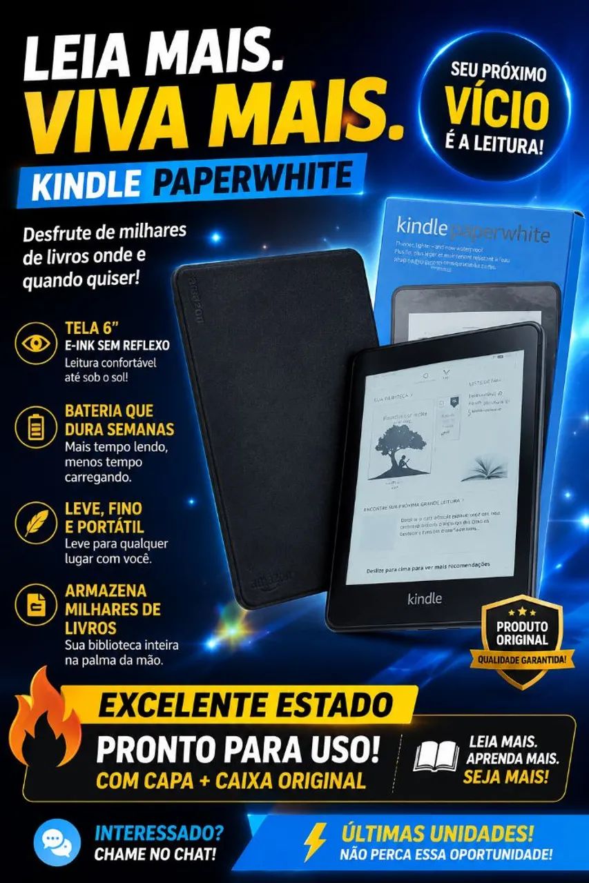 Vendo Kindle NOVO -Somente PIX - Foto 4