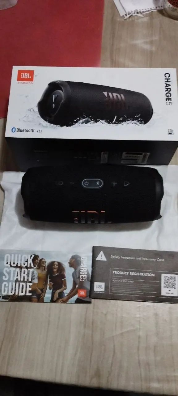 JBL CHARGE 5 NÃO ACEITO TROCAS - Aparelhos de Som - Jardim