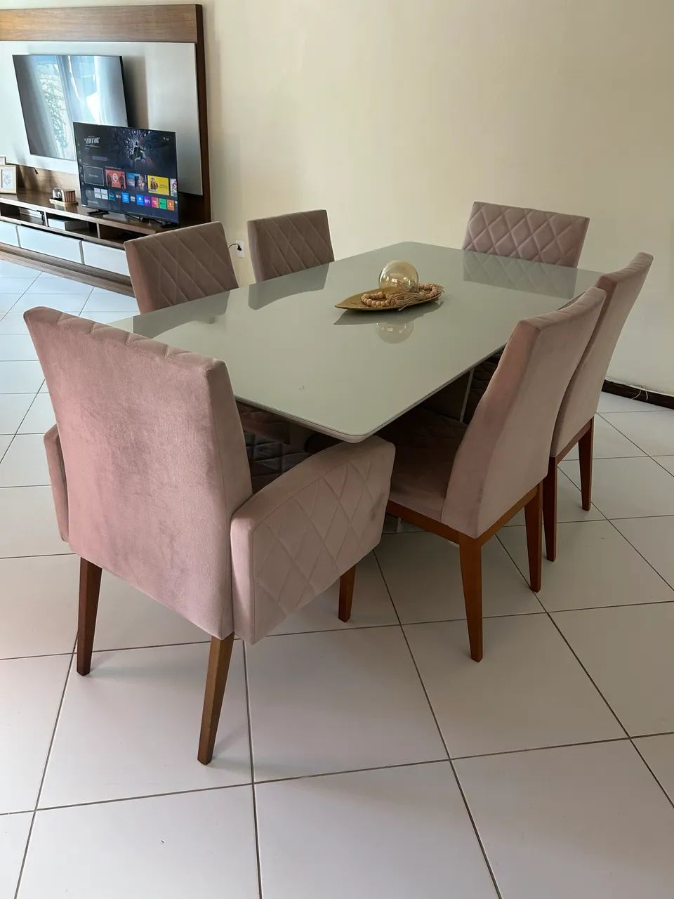 Mesa de jantar 6 lugares- Rio Decor