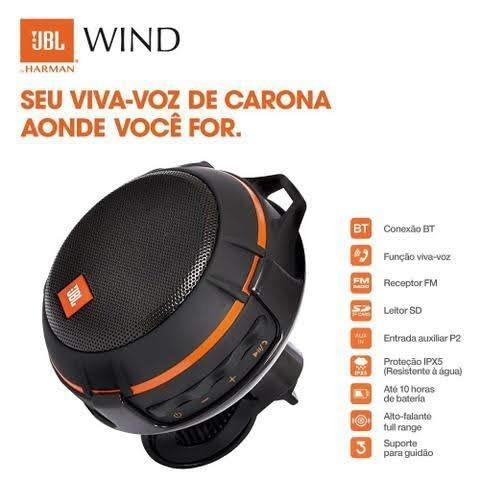 Oferta Caixa Bluetooth JBL Wind Original - Foto 4