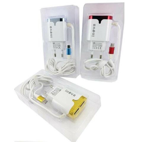Carregador Turbo-Ultrarapido Inova 3.1A v8 Original 2 entradas usb - Foto 2