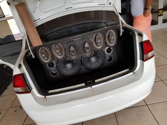 Oferta!!! Madeiramento Classic Som Automotivo
