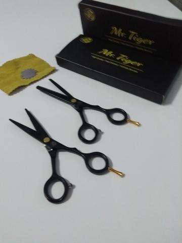 Conjunto De Tesouras Profissionais Japonesa Mr. Tiger