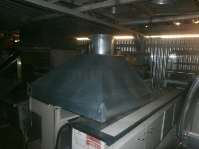 Coifa em galvanizado - para lanchonete - pastelaria - restaurante - Foto 2