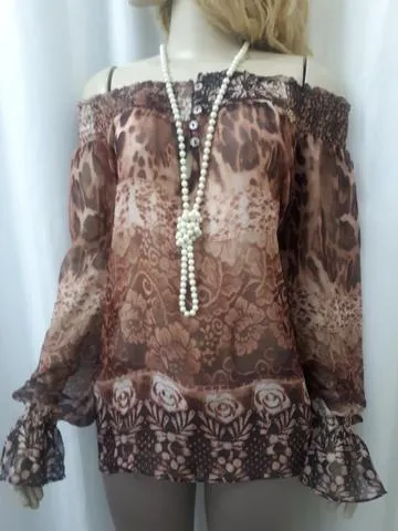 Blusa ombro a ombro Morena Rosa