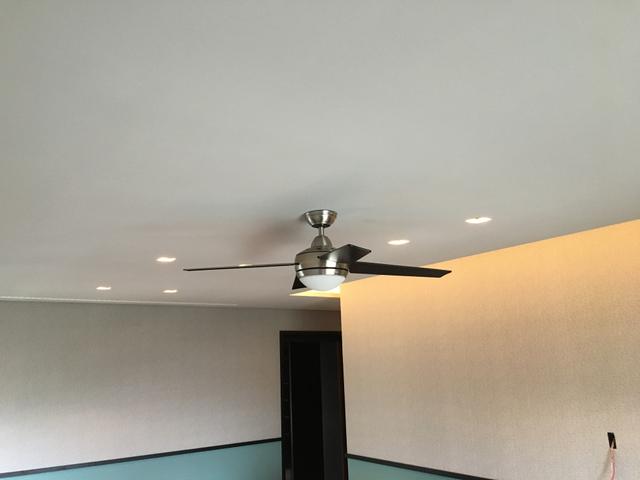 Instalação de ventilador de teto