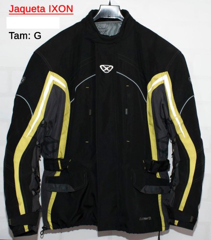 Jaqueta motoqueiro com proteção contra quedas