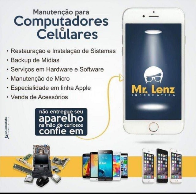 Manutenção para iphone em geral.