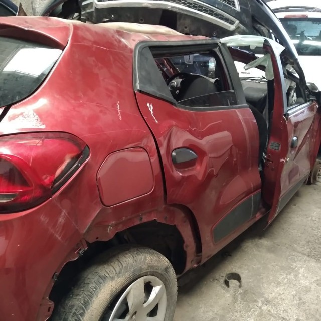 Kwid Zen 1.0 2019 Retrovisor Airbag Capo Motor Porta Farol Cambio Sucata - Foto 2