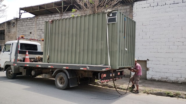 Contêiner escritório 3#2. Barato pronta entrega. - Foto 6