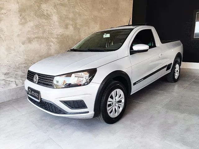 SAVEIRO Branco 2021 - VOLKSWAGEN - Penápolis cód.1727189