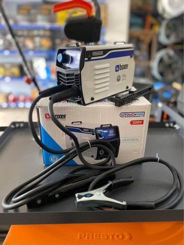 Máquina de Solda Inversora Touch 145 140amp - Boxer (Loja)