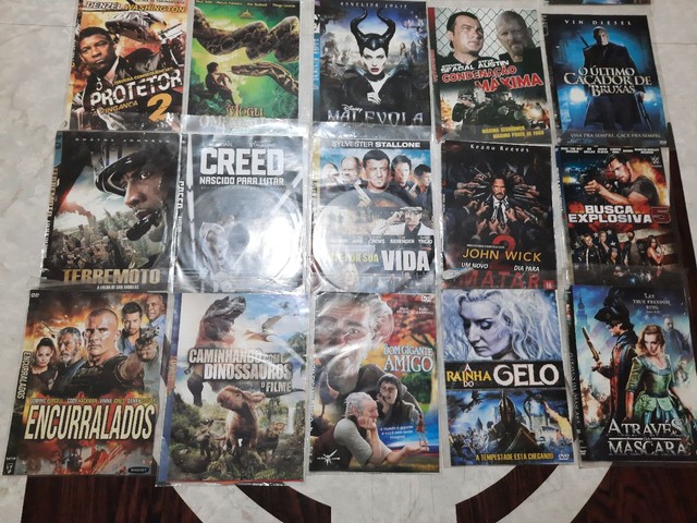 Kit com 30 DVDS diversos, filmes infantil e adultos, Show. funcionando.  - Foto 5