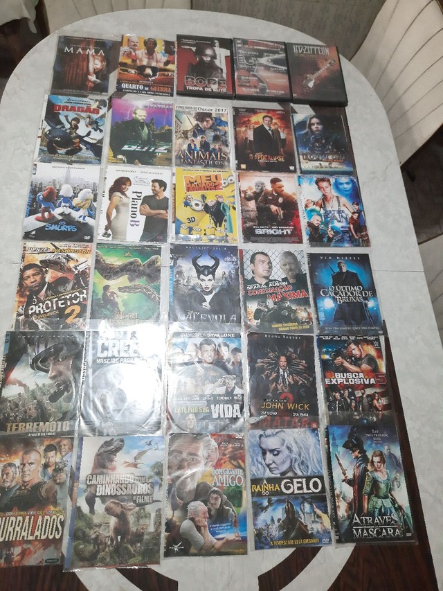 Kit com 30 DVDS diversos, filmes infantil e adultos, Show. funcionando.  - Foto 3