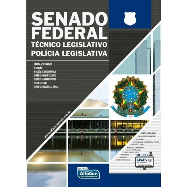 Apostila concurso Senado Federal polícia legislativa