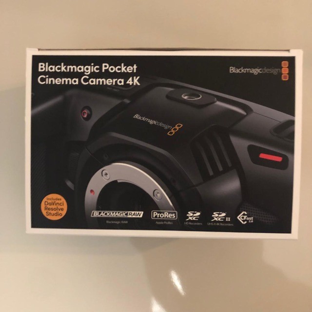 blackmagic pocket cinema camera 4k olx