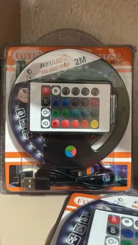 Fita led com  controle  ?  completo  - Foto 6