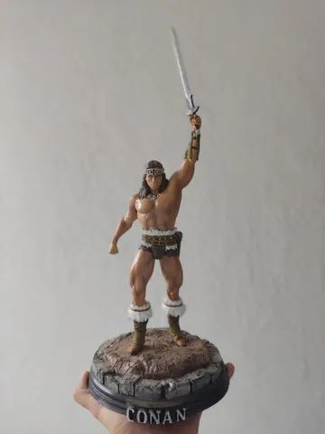 Boneco Conan O Bárbaro em Miniatura 3D - Foto 2