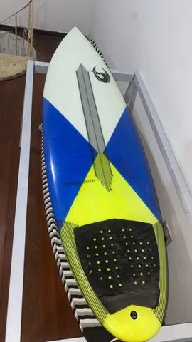 Prancha Talhamar, Shape na máquina, epoxi, laminada à vácuo. Tamanho 6'0", volume até 80 k