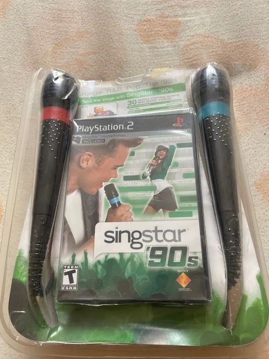 Singstar com 2 microfones  - Foto 6
