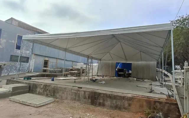 Tenda 10x15 Tubular Piramidal