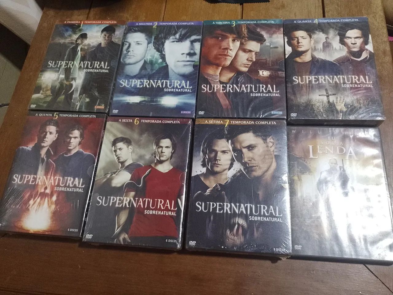 SÉRIE SOBRE NATURAL,DVDS ORIGINAIS E LACRADOS,.