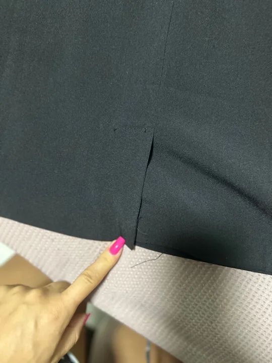 Vestido preto com fivela - Foto 2