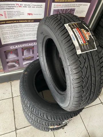 PNEU REMOLD CRYSTONE 185/65/R14 (montagem grátis) - Foto 3