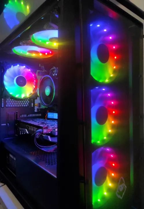 Pc Gamer Ghost ARGB: Amd Ryzen 5 3500 ou i5 + GTX 1060 (NOVO)