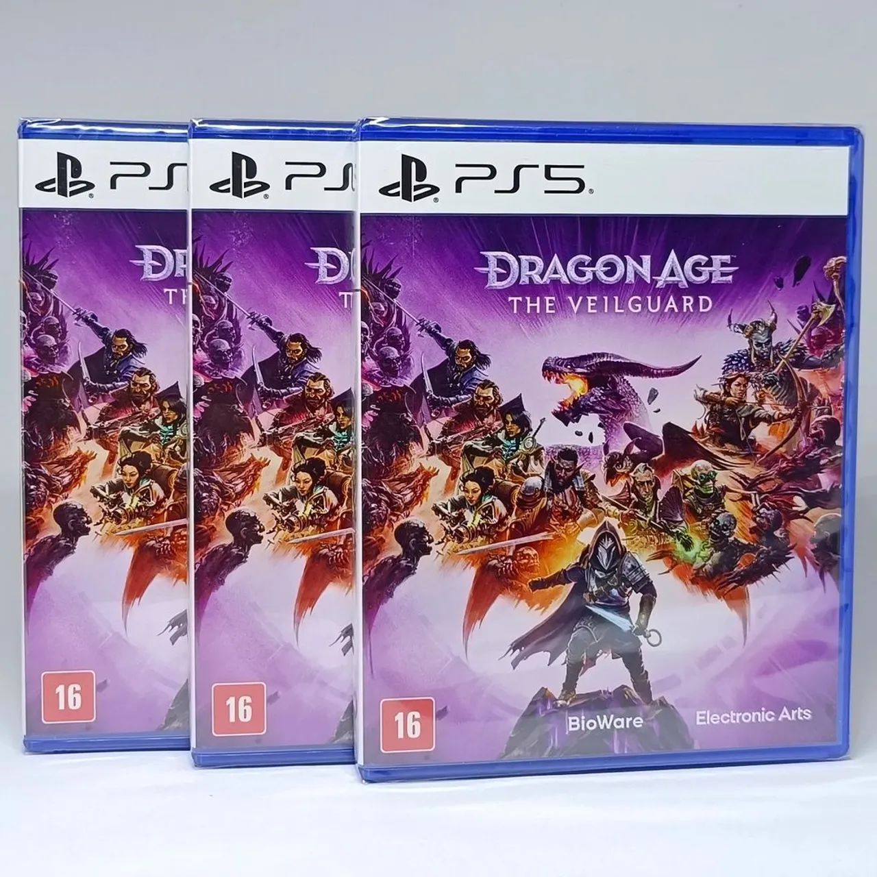 Mídia física DragonAge Play5 disponível 