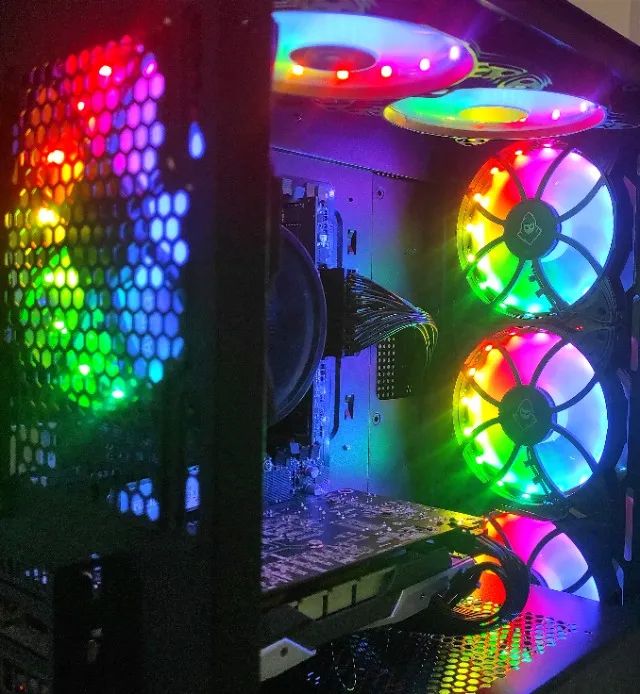 Pc Gamer Ghost ARGB: Amd Ryzen 5 3500 ou i5 + GTX 1060 (NOVO) - Foto 4