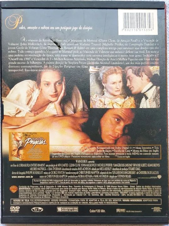 dvd Ligações Perigosas  - Foto 2